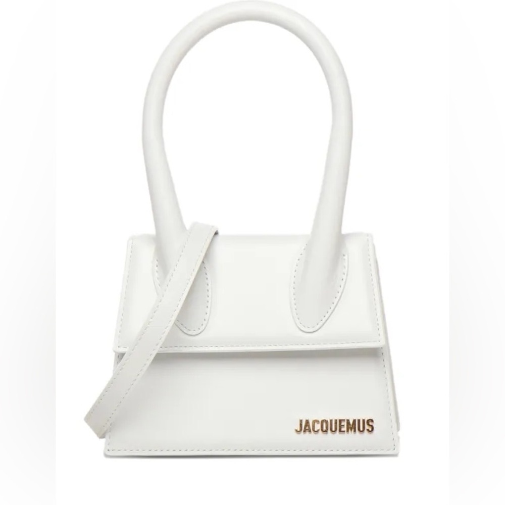 Jacquemus White Le Chiquito Mini Top-Handle Bag
